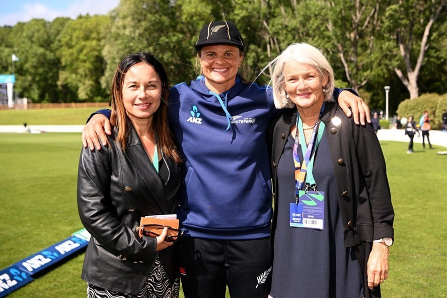 One woman, two chairs at top of NZ sport