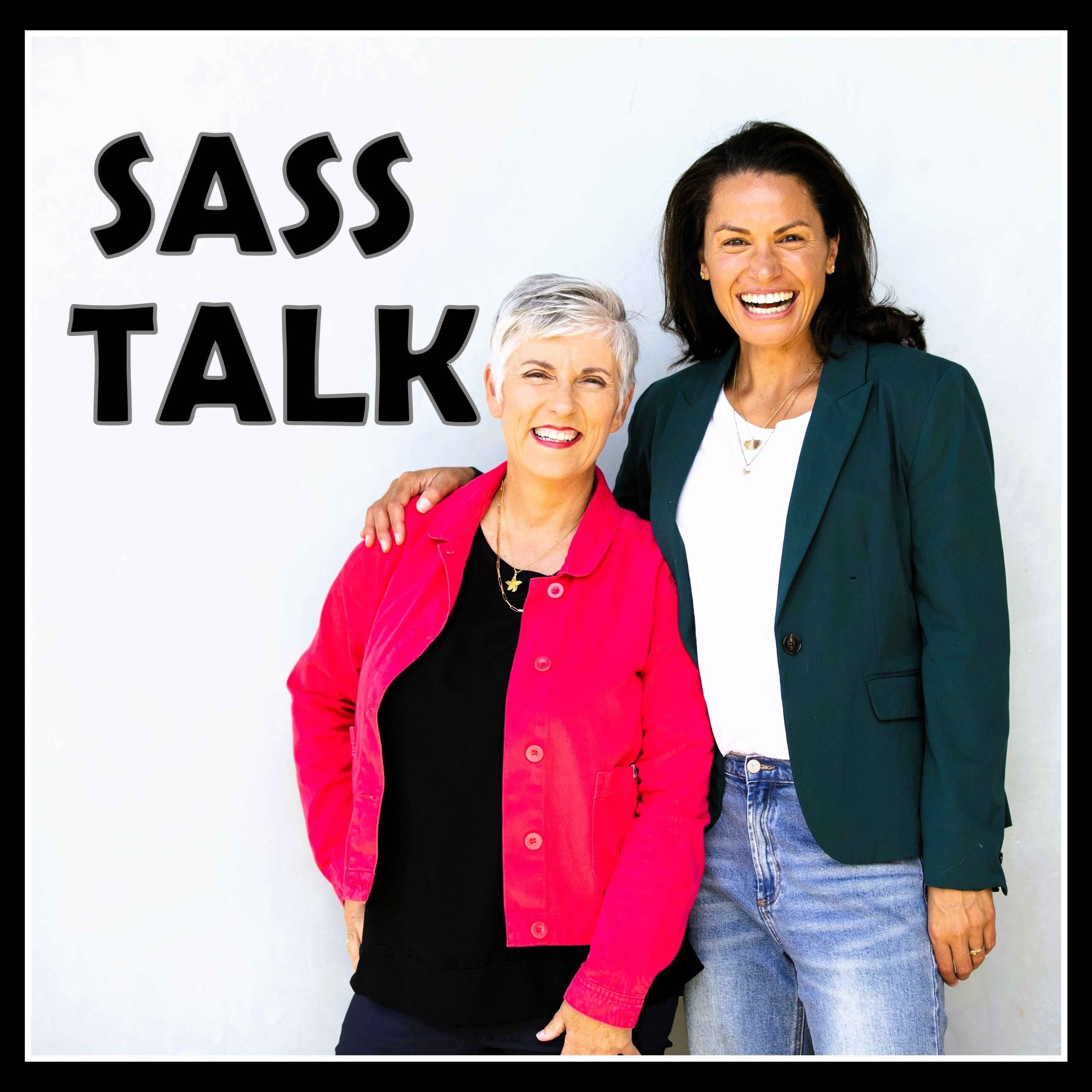 SASS Talk Podcast - Sarah Cowley Ross & Suzanne McFadden - Embracing boobs and babies