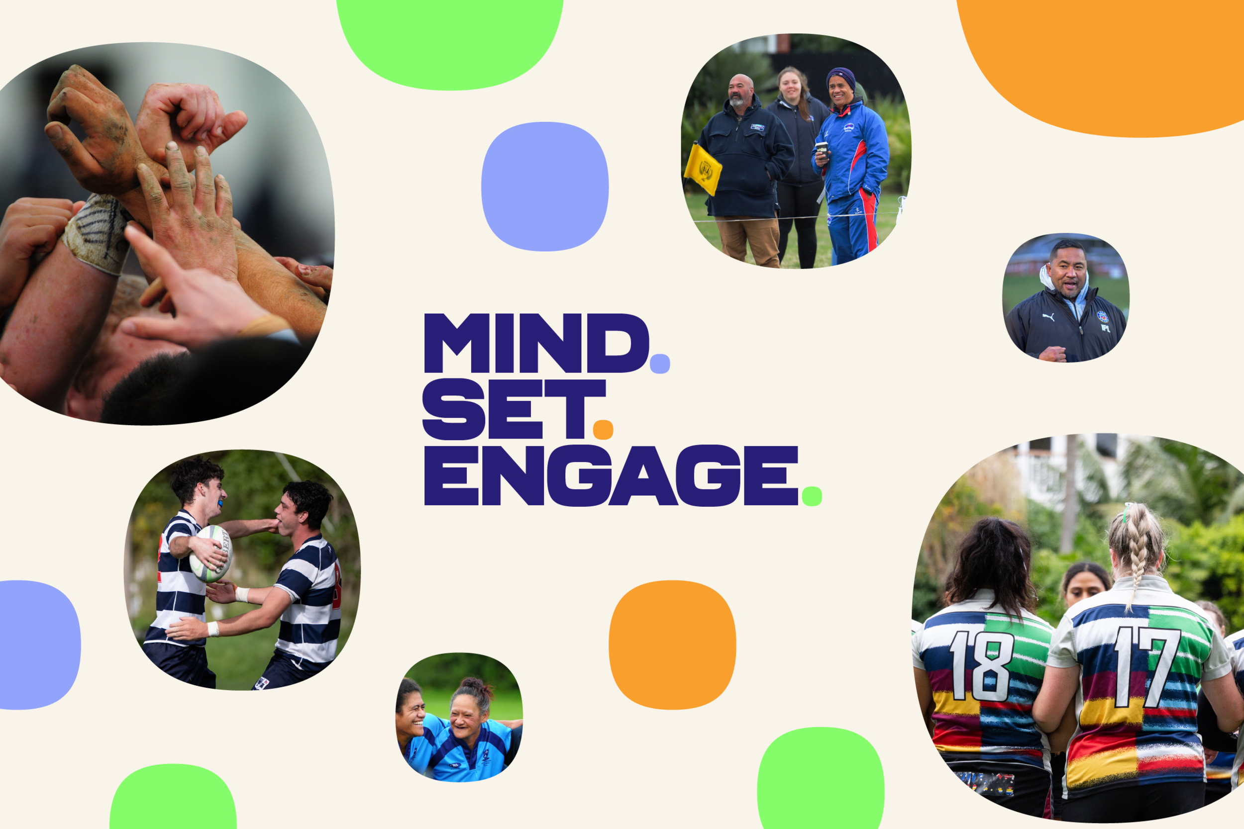 Mind. Set. Engage. Rugby's mental wellbeing programme.