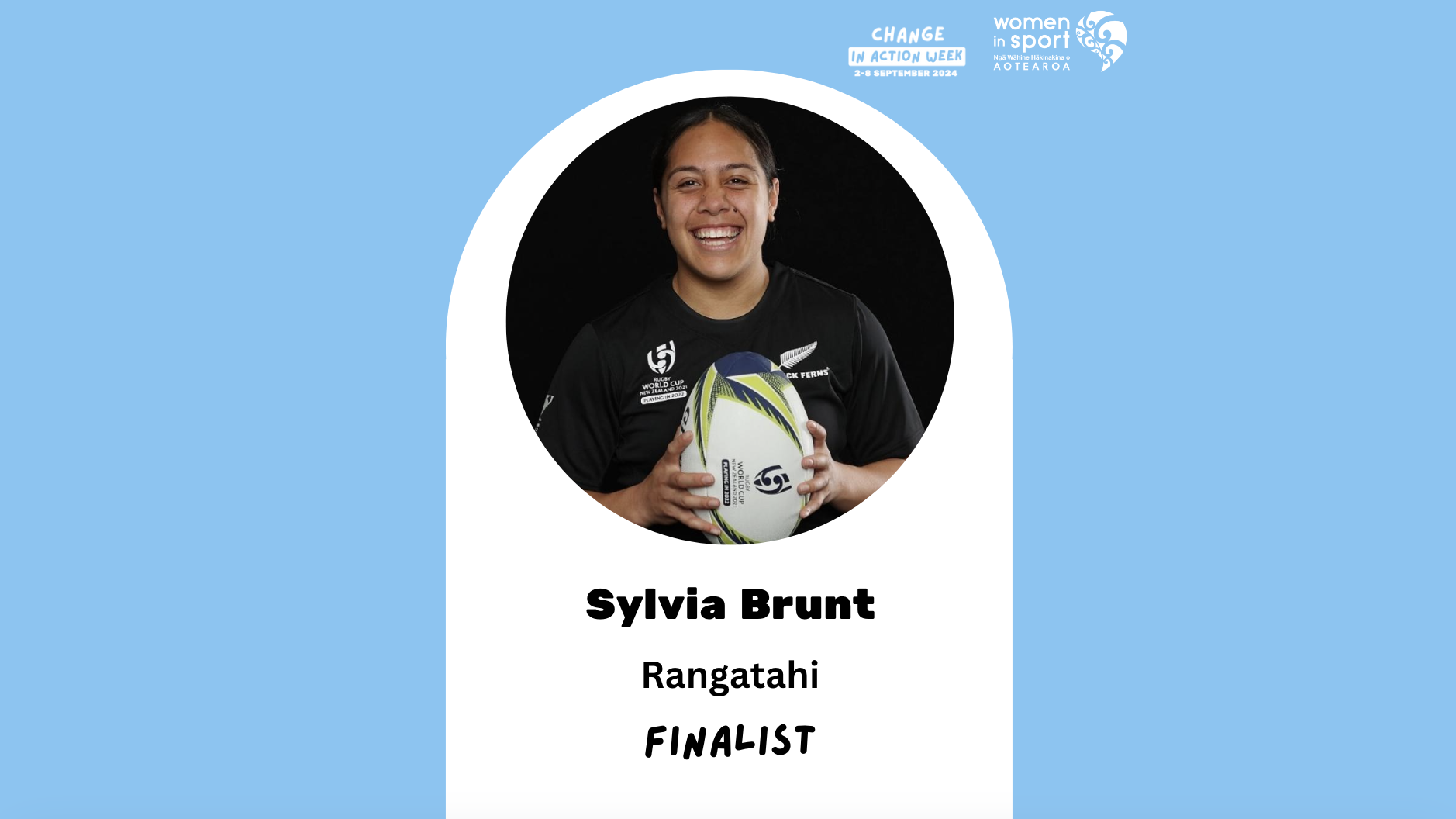 Change in Action Week - Rangatahi FINALIST - Sylvia Brunt