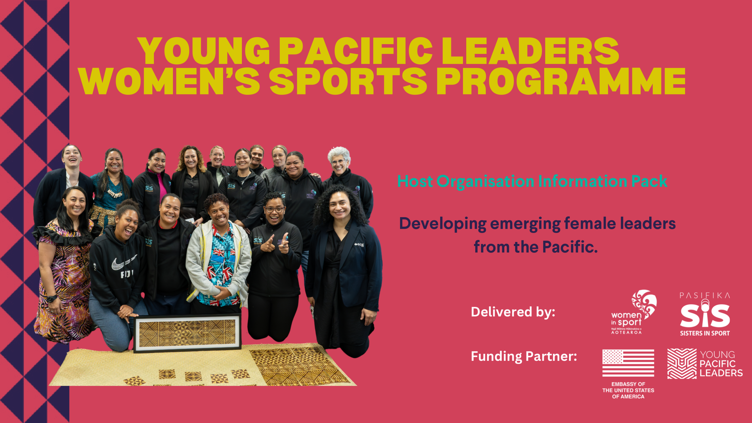 Young Pacific Leaders Women's Sports Programme - Host Organisations